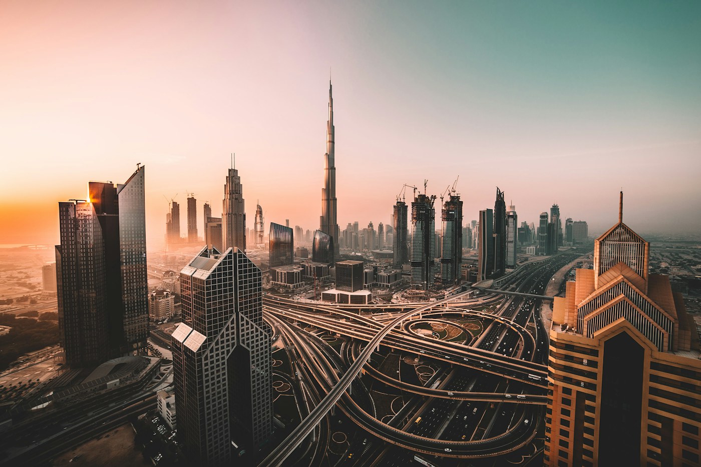 منطقة أعمال حديثة في الخليج